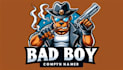 make bad boy mascot logo design in 12 hours