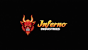 do king devil head mascot logo with business