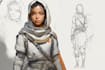 create character concept art sketch