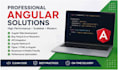 develop and fix angular web apps with node js and rest API