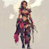 do dnd character art and game character concept art