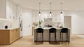 do 3d kitchen interior design and 3d render
