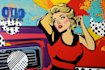 draw pop art or roy lichtenstein style