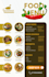 design restaurant menu, food menu and digital menu design