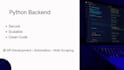 build a scalable rest API backend with fastapi, django or nodejs