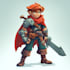 do custom 2d game character for you
