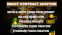 create bep20, erc20 token smart contract on ethereum and bsc blockchain