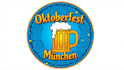 do high quality oktoberfest bar logo 1 day