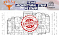 structural drawing architectural plan permit drawing ohio utah texas pe stamp