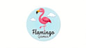design awesome flamingo logo with fresh and unique concepts