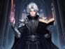make a professional character sheet and concept art