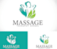 do professional massage and therapy logo design