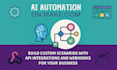 build custom scenarios with API integrations and webhooks