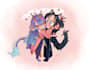 draw you a cute ych from any couple