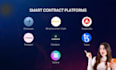 develop solana smart contract, ethereum, binance, avalanche contract and token