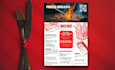 design a restaurant menu, food menu and custom menu