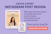 design canva social media posts