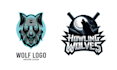 create high quality animal mascot werewolf logo