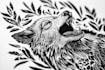 draw botanical and animal designs and patterns for you