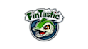 do bass fish skull mascot logo with company
