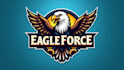 do aggressive attacking bald eagle mascot logo design