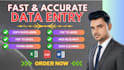 data entry, excel data entry, data cleaning and google sheets