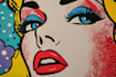 do a retro pop art roy lichtenstein style