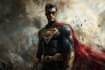 make drawing of super hero character