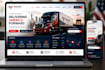 build custom logistics website for trucking dispatch and freight companies
