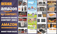 design eye catching amazon product listing images and a plus content
