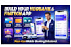 develop a custom neobank, virtual banking or wallet fintech mobile app