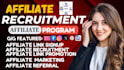 find and recruit high converting affiliates to grow your sales