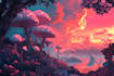 fantasy landscape art concept lost civilizations