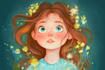 draw your portrait in disney style