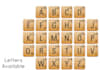spell out your message in scrabble tiles and send you a video