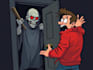 draw a digital cartoon illustration