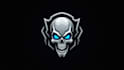 do skull esport mascot logotype icon sticker death