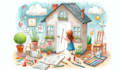 draw cute character illustration