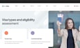 build immigration website visa application website consulting consultant website