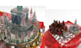 design 3d game asset houses and rendering and as you like