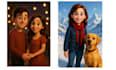 create 3d pixar style images cartoon images and customize