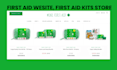 build first aid website first aid kits store first aid dropshipping store