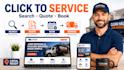 design junk removal website hauling website car salvage handyman website