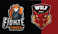do amazing mascot animal wolf fox logo design