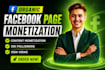 complete facebook page monetization criteria organically