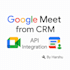 google meet API into your website or app