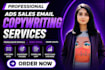 be your email ad sales copywriter and do ad copywriting