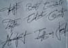 do handwritten personal signature,calligraphy