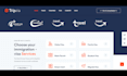 build dynamic immigration website visa application website consultation website