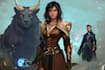 2d game art, 2d dnd art book, fantasy art character